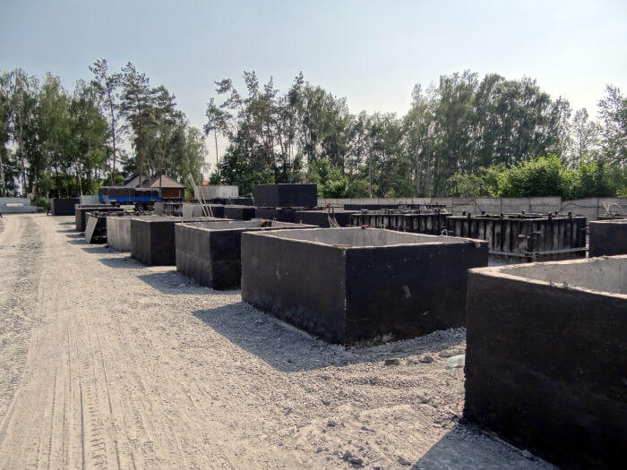 Szamba betonowe  w Woszczycach